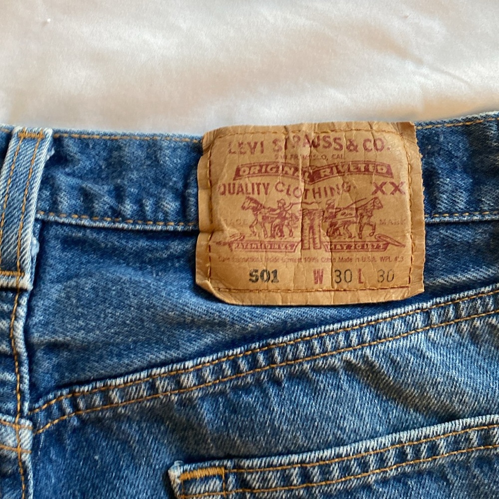 Vintage Levi’s 501 w 30 l 30 vintage
